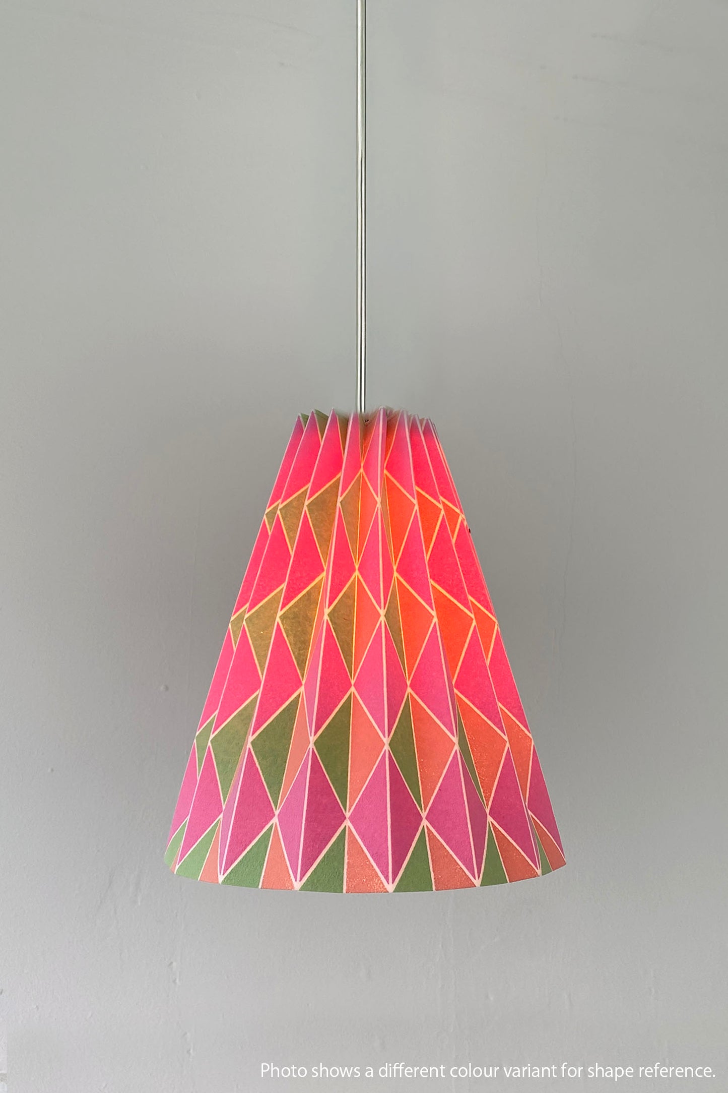 ORIFORI TEXTILE Lamp-shade M (Blue)