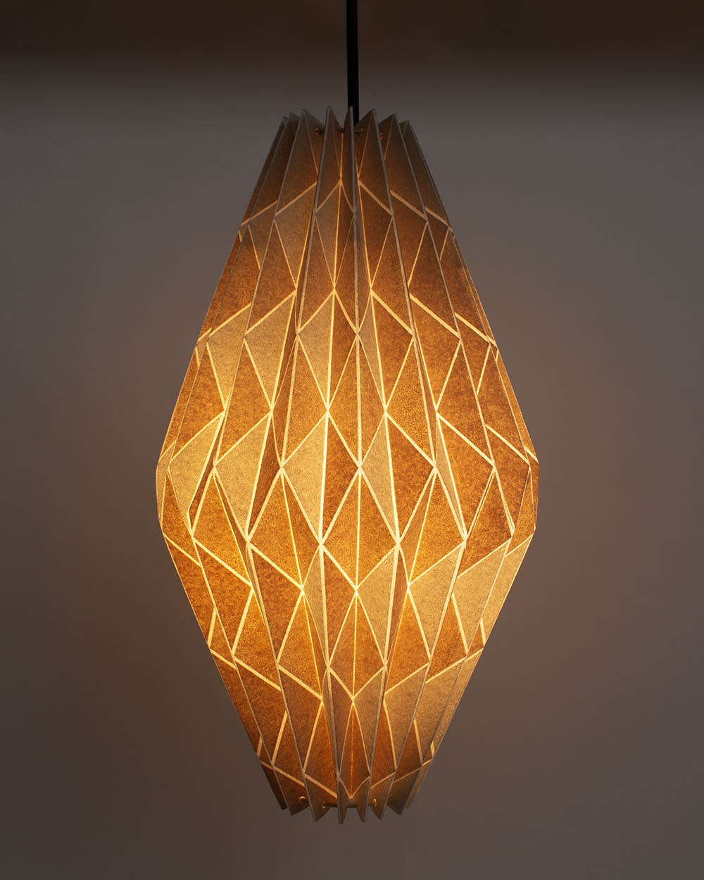 Origami Fold Lamp 02 –Slim Diamond / M