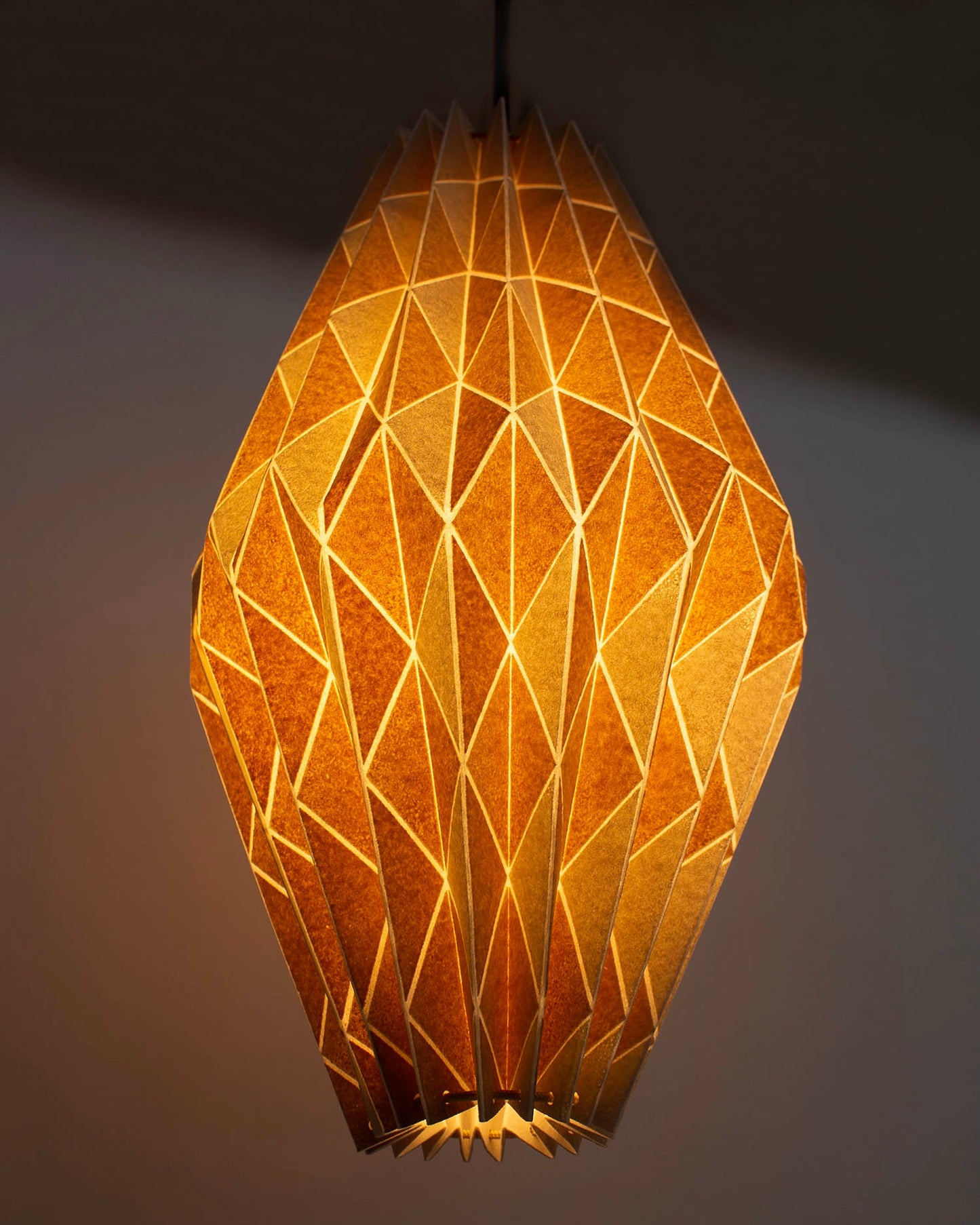 Origami Fold Lamp 02 –Slim Diamond / M