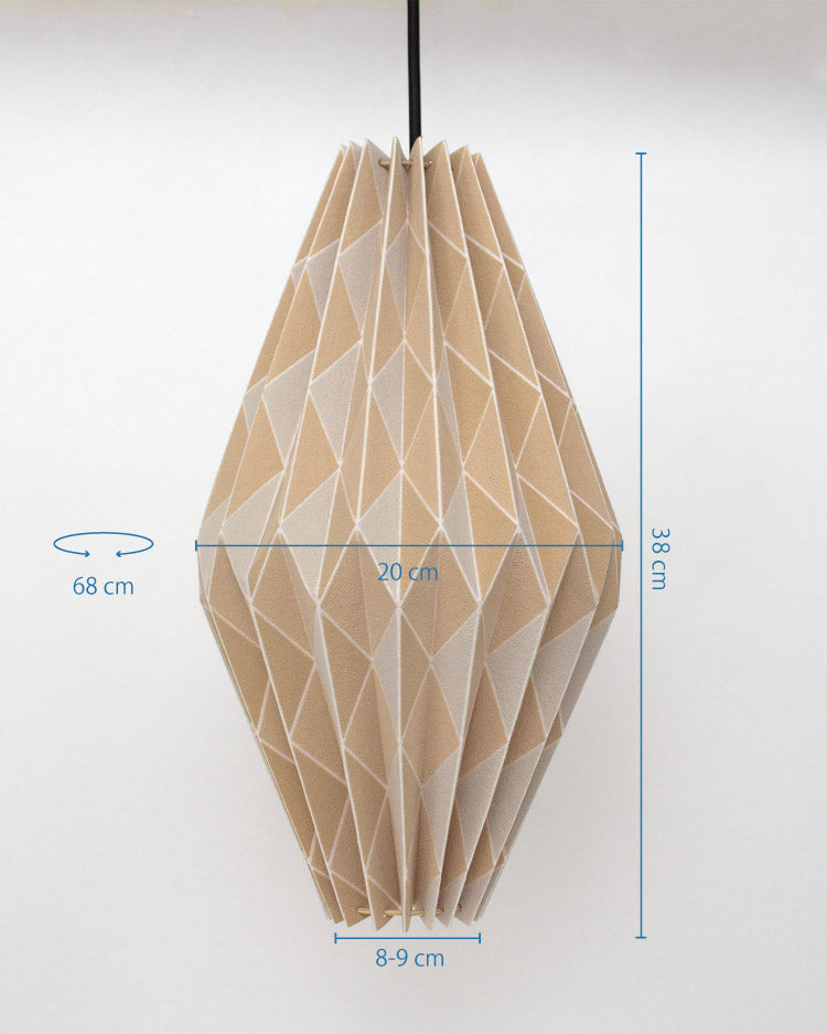 Origami Fold Lamp 02 –Slim Diamond / M