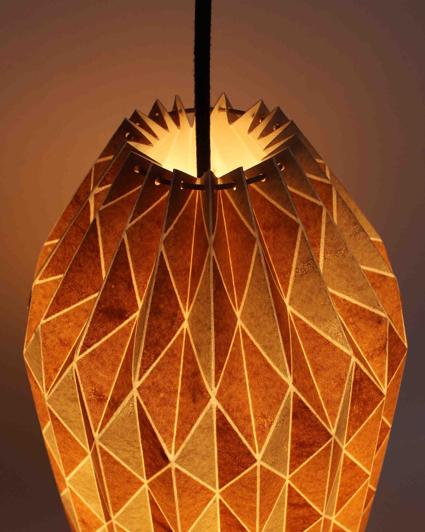 Origami Fold Lamp 03– Cocoon / L