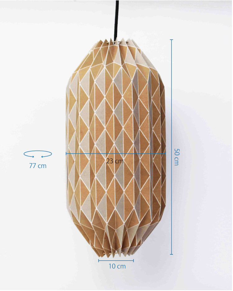Origami Fold Lamp 03– Cocoon / L