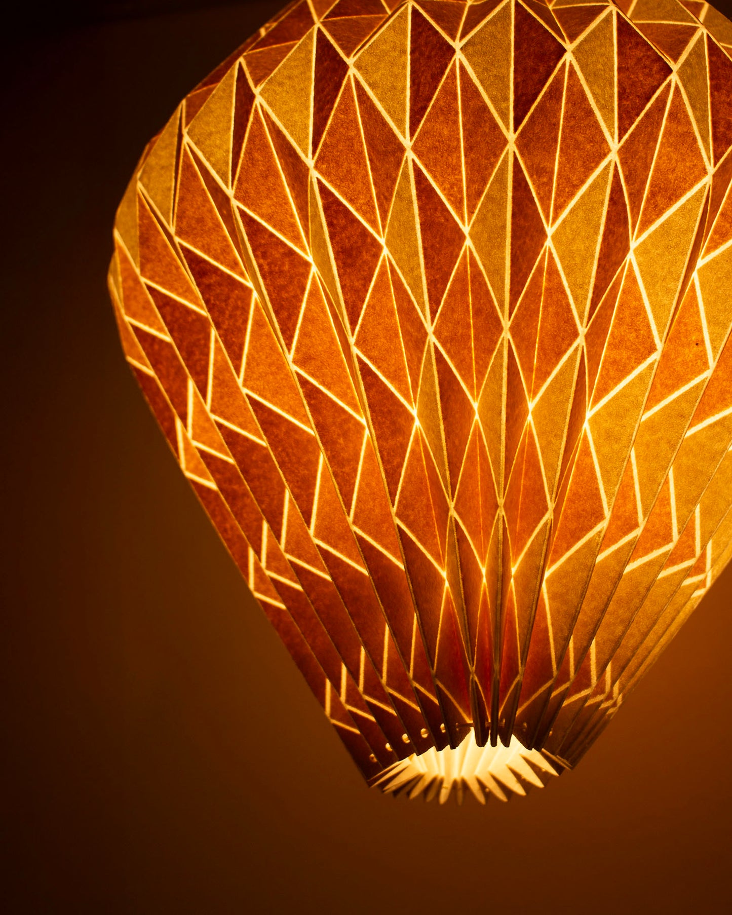 Origami Fold Lamp 01 – Diamond / L