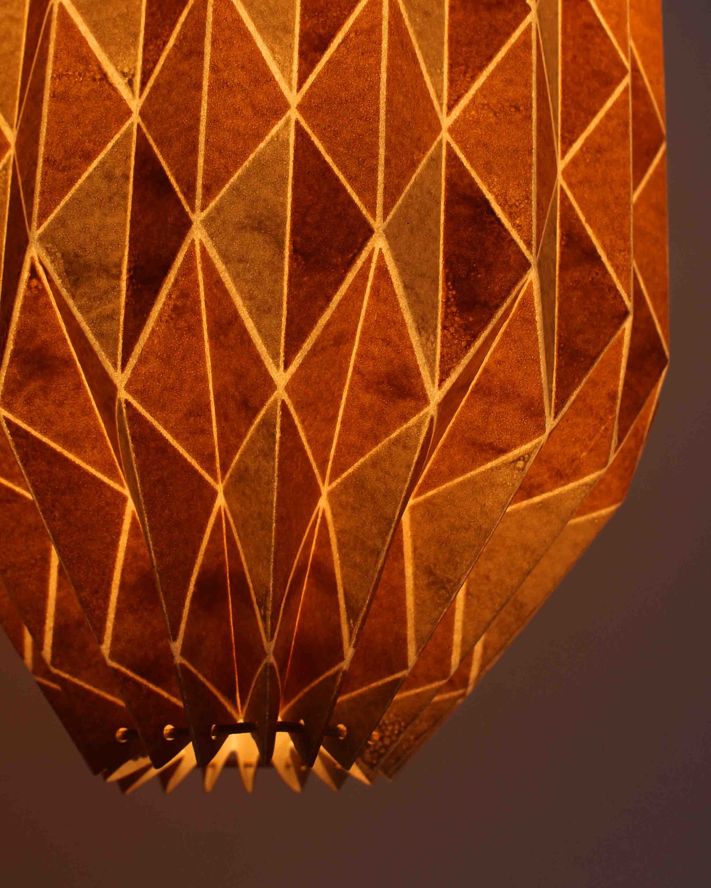 Origami Fold Lamp 03– Cocoon / L