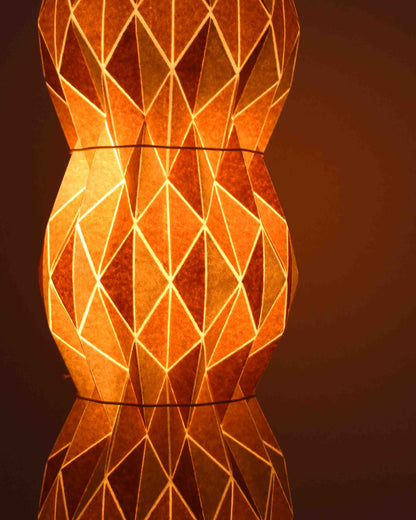Origami Fold Lamp 04 – Peapod/ M