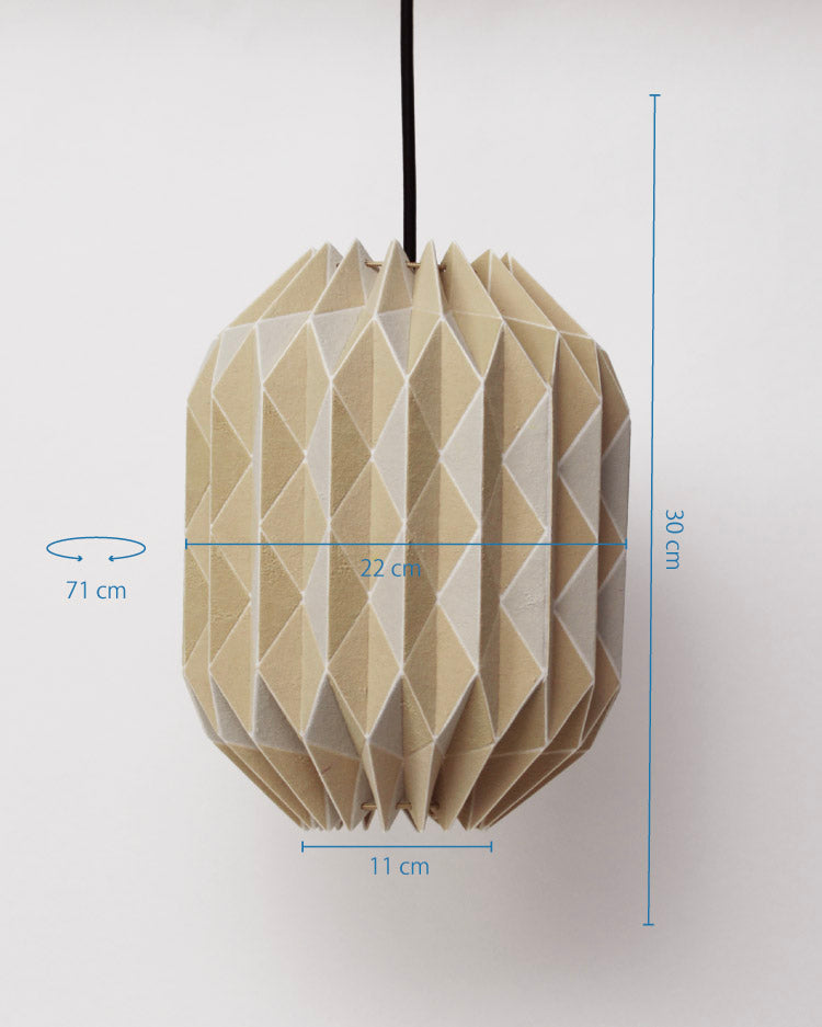 Origami Fold Lamp 05 –Cocoon/ M