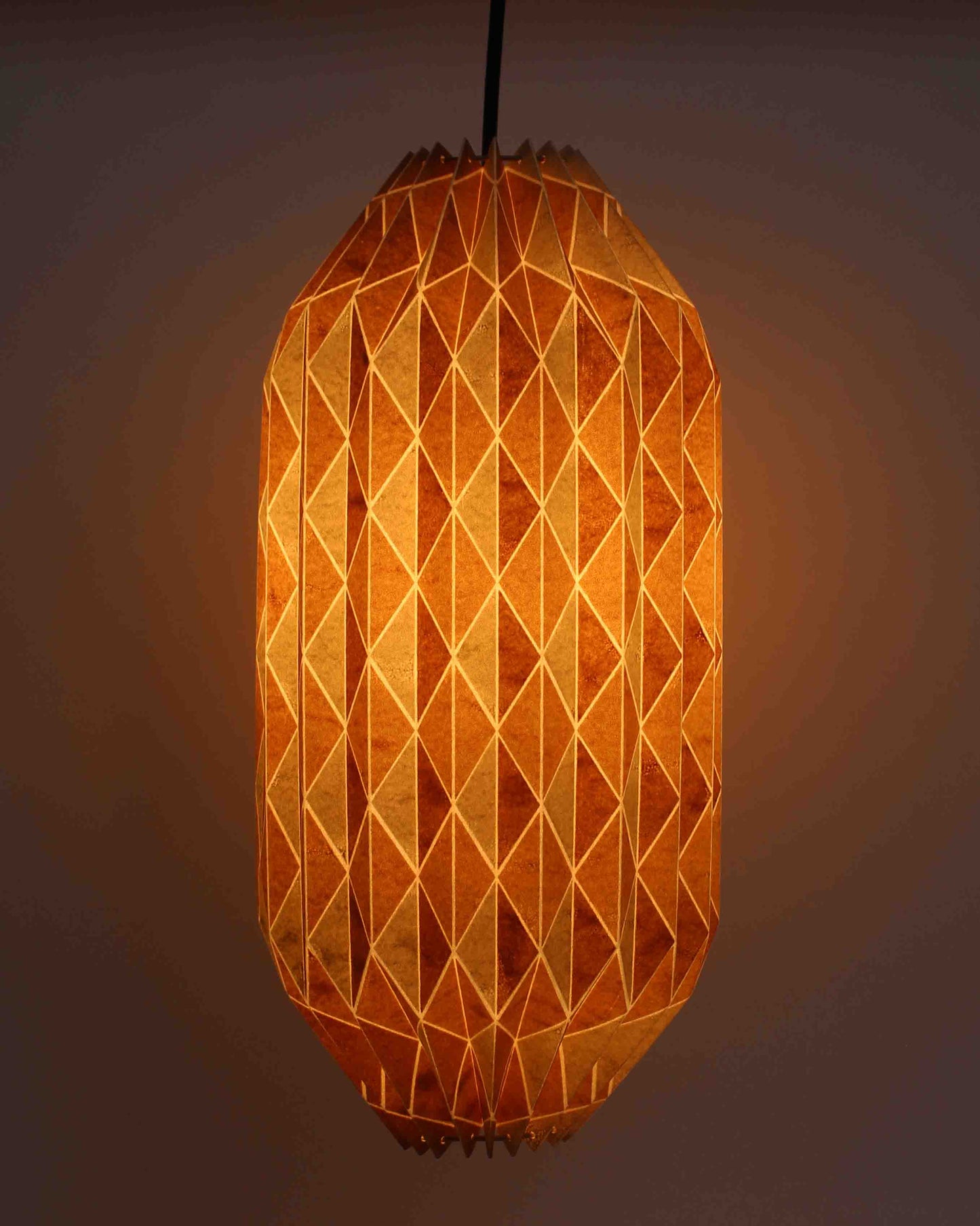Origami Fold Lamp 03– Cocoon / L
