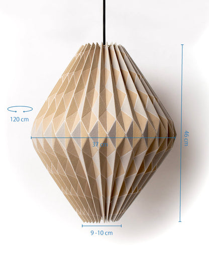 Origami Fold Lamp 01 – Diamond / L