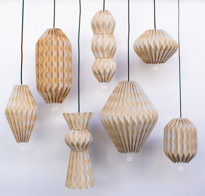 Origami Fold Lamp 01 – Diamond / L